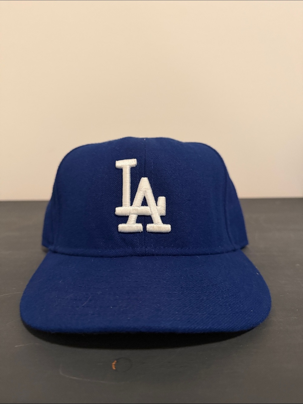 New Era Fitted LA Dodgers Cap - Blue & White